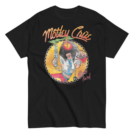 MerchMoment Motley Crue - Allister Fiend T-Shirt Black