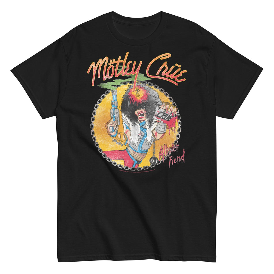 MerchMoment Motley Crue - Allister Fiend T-Shirt Black