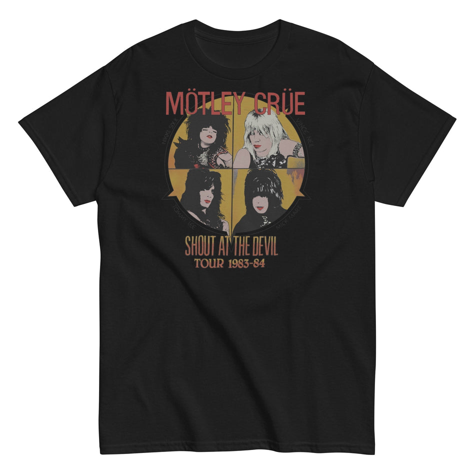 MerchMoment Motley Crue - Always on Tour T-Shirt Black