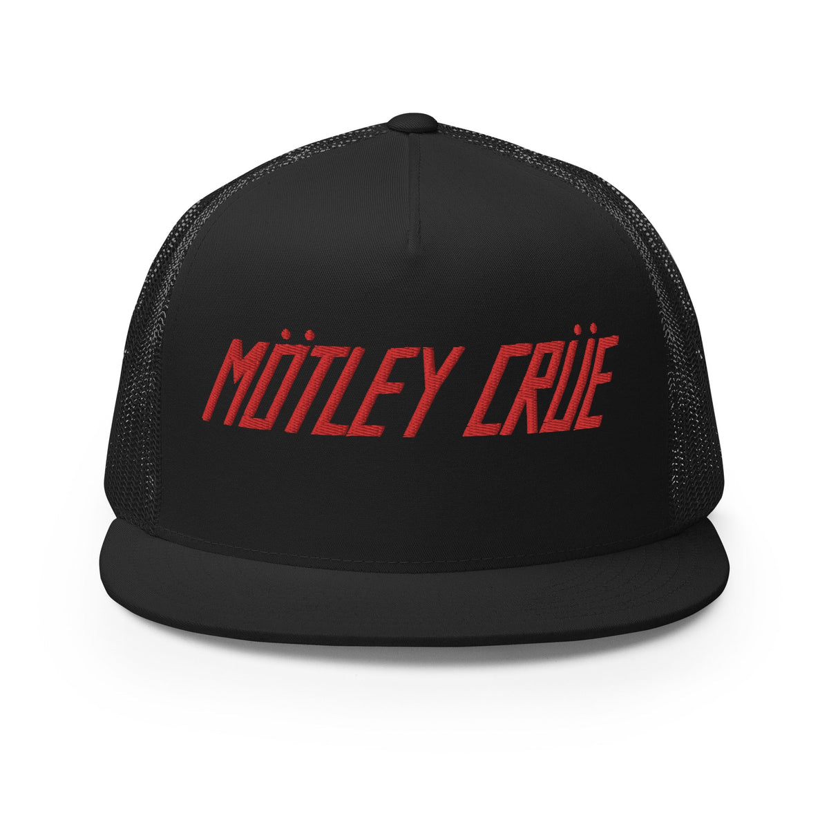 MerchMoment Motley Crue Classic Logo Embroidered Trucker Hat