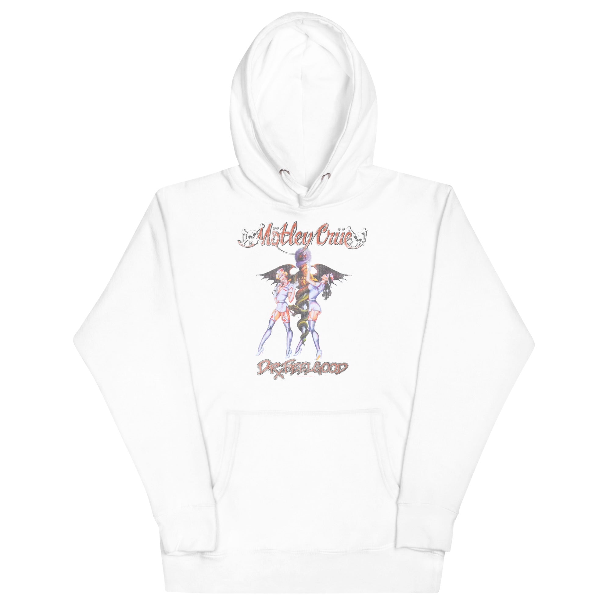 MerchMoment Motley Crue - Dr. Feelgood Hoodie White