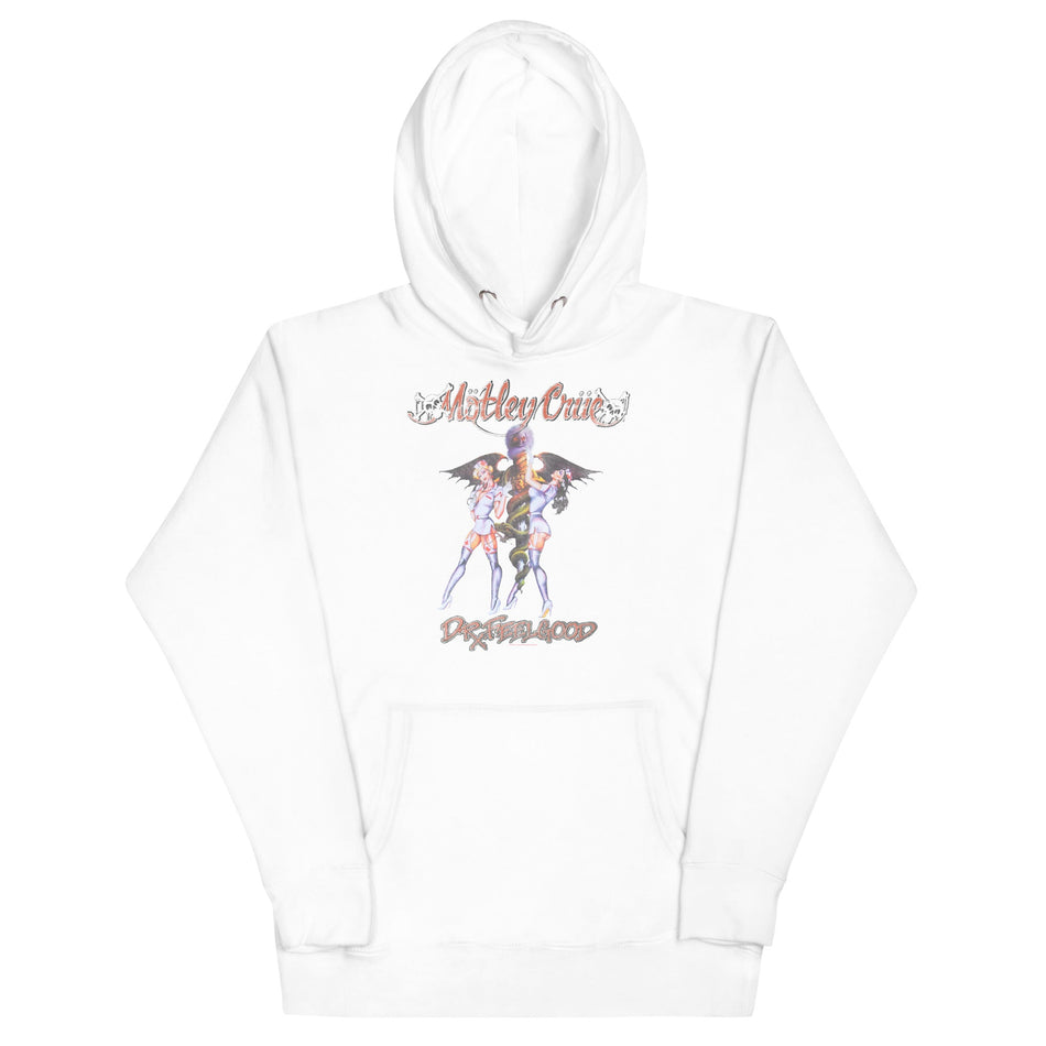 MerchMoment Motley Crue - Dr. Feelgood Hoodie White