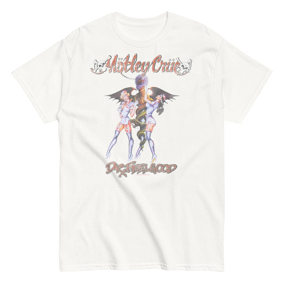 MerchMoment Motley Crue - Dr. Feelgood T-Shirt White