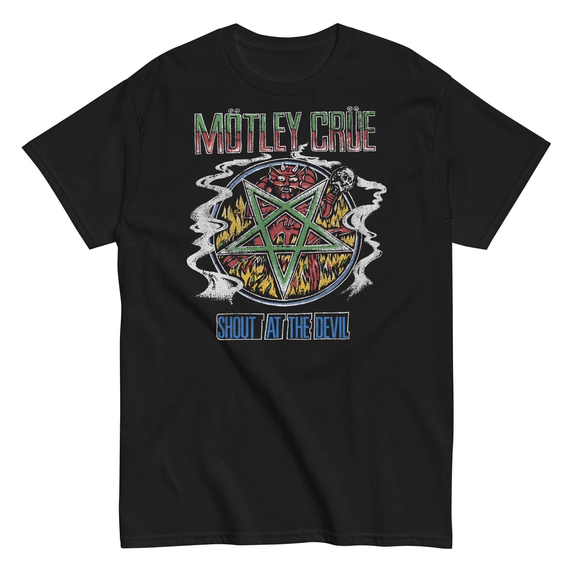 MerchMoment Motley Crue - Ganja Shout T-Shirt Black