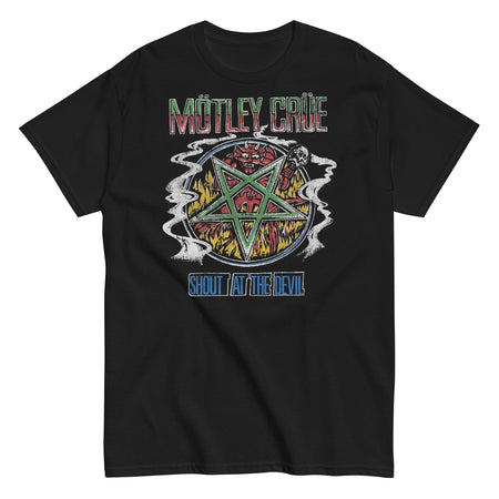 MerchMoment Motley Crue - Ganja Shout T-Shirt Black