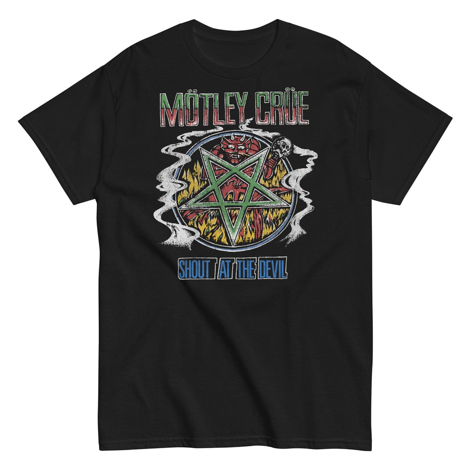 MerchMoment Motley Crue - Ganja Shout T-Shirt Black