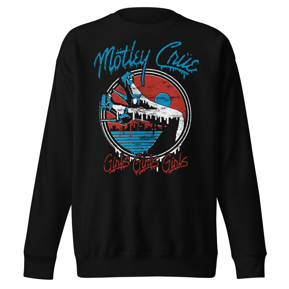 MerchMoment Motley Crue - Girls Drip Sweatshirt Black