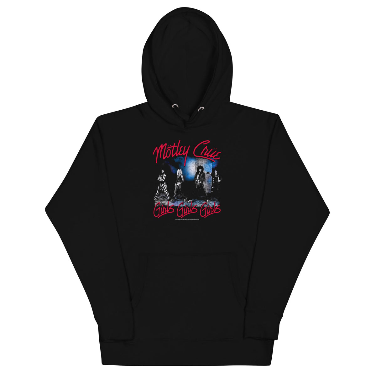 MerchMoment Motley Crue - Girls Girls Girls Hoodie Black