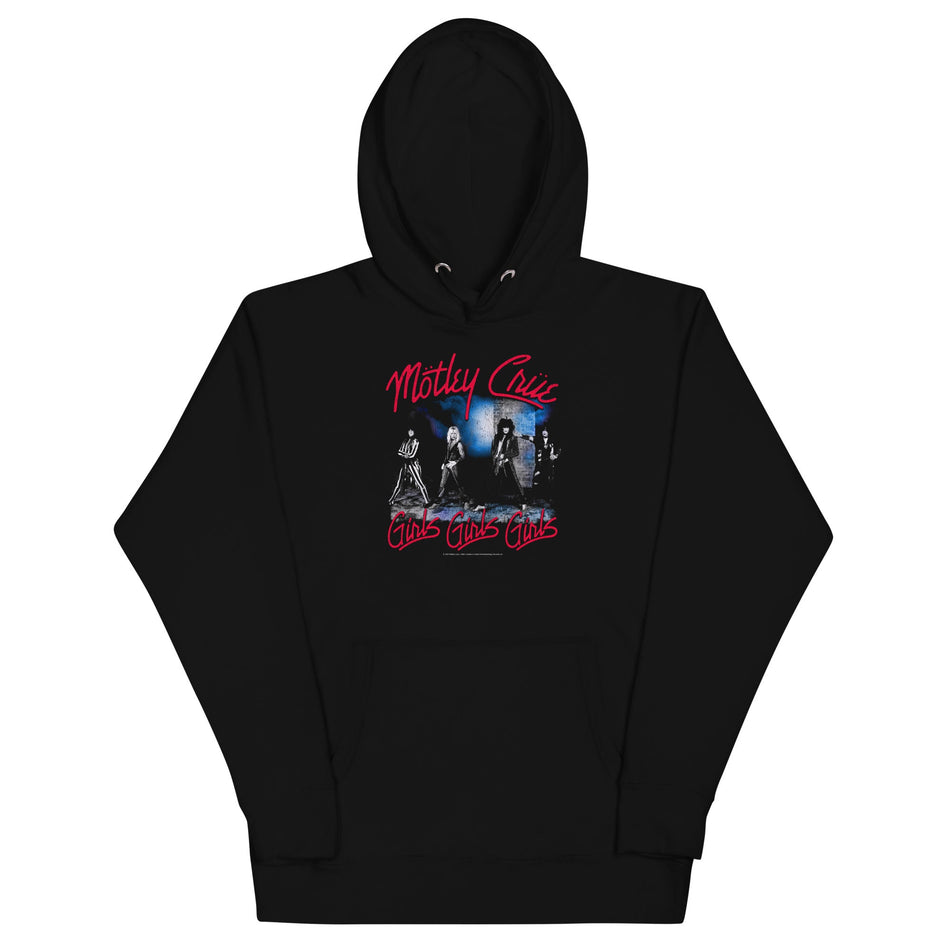 MerchMoment Motley Crue - Girls Girls Girls Hoodie Black
