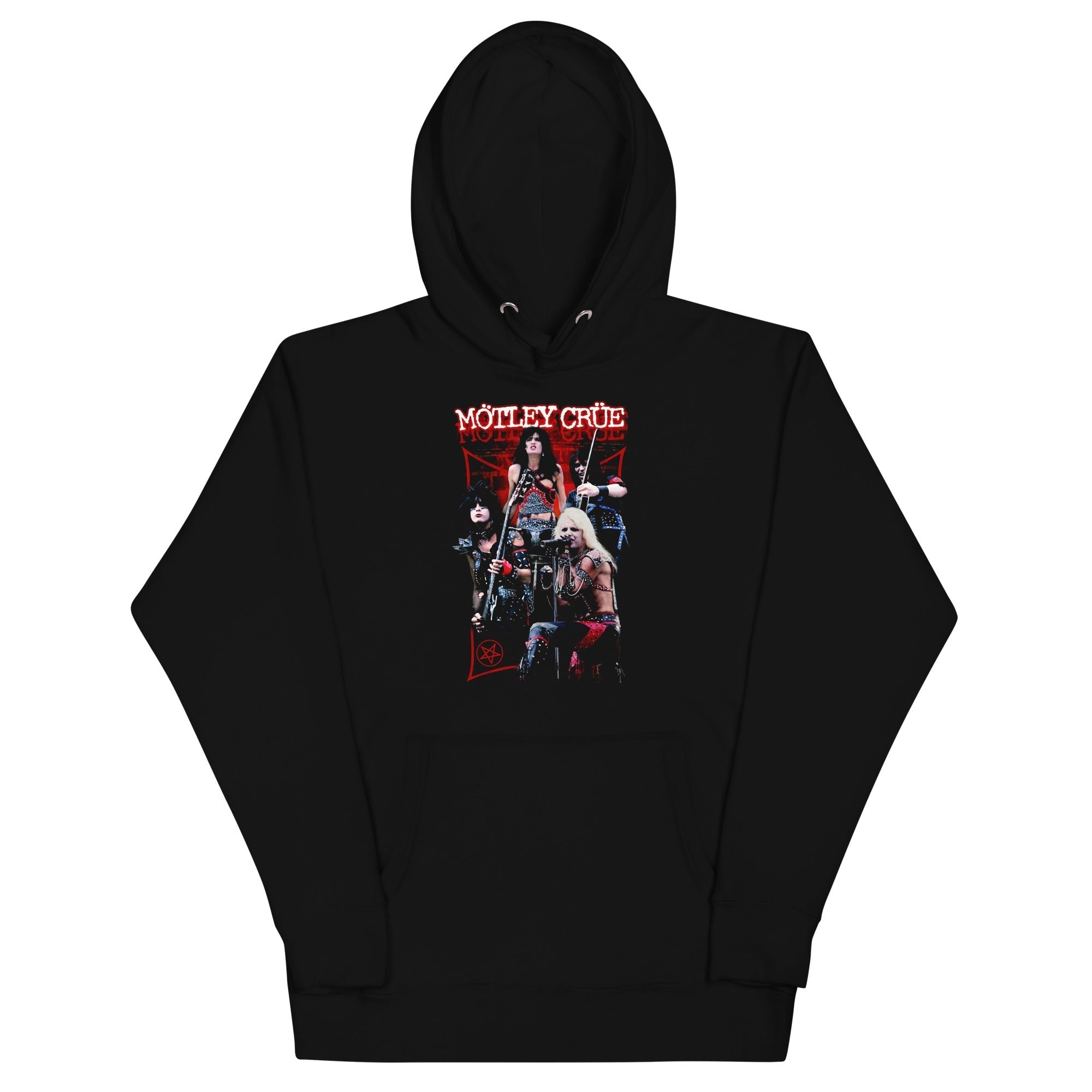 MerchMoment Motley Crue - Live Hoodie Black