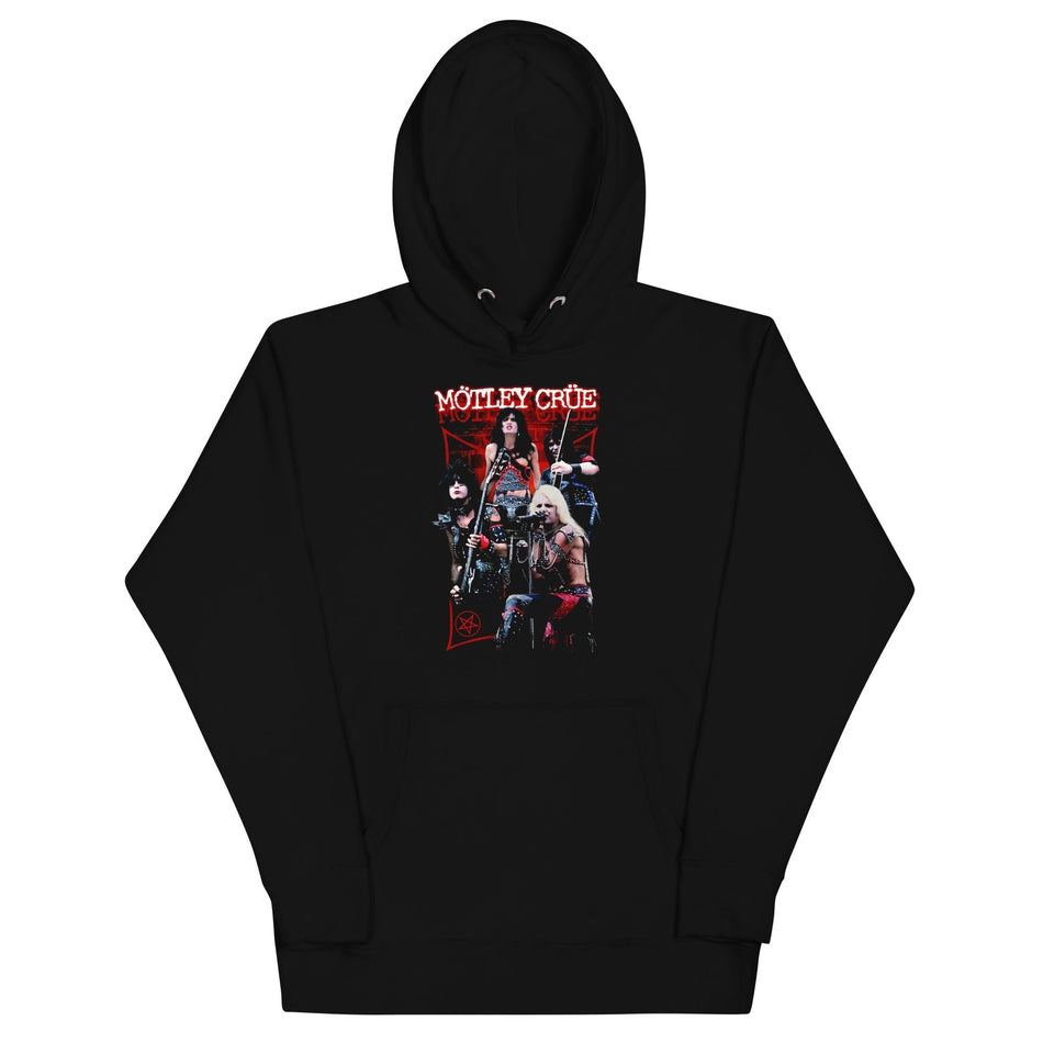 MerchMoment Motley Crue - Live Hoodie Black