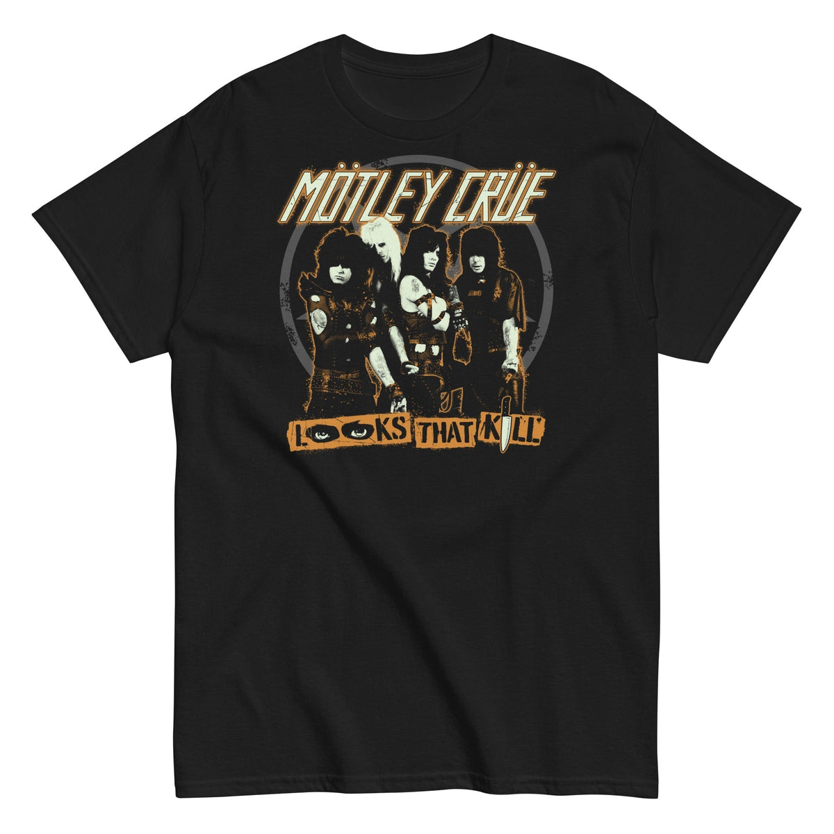 MerchMoment Motley Crue - Looks That Kill T-Shirt Black