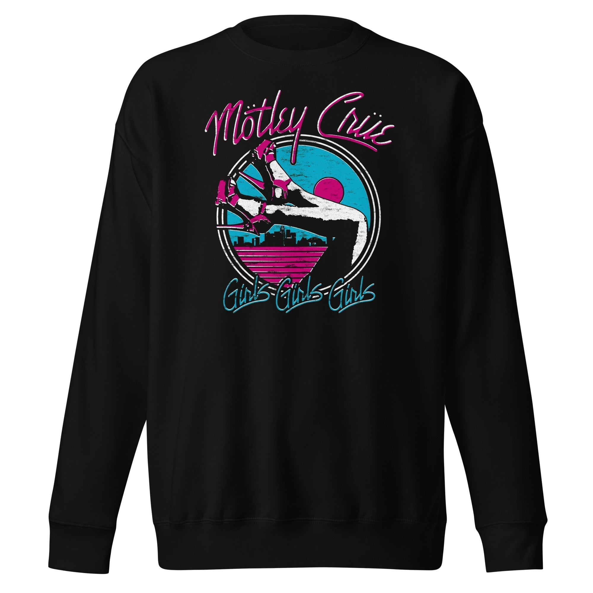 MerchMoment Motley Crue - Miami Girls Sweatshirt Black