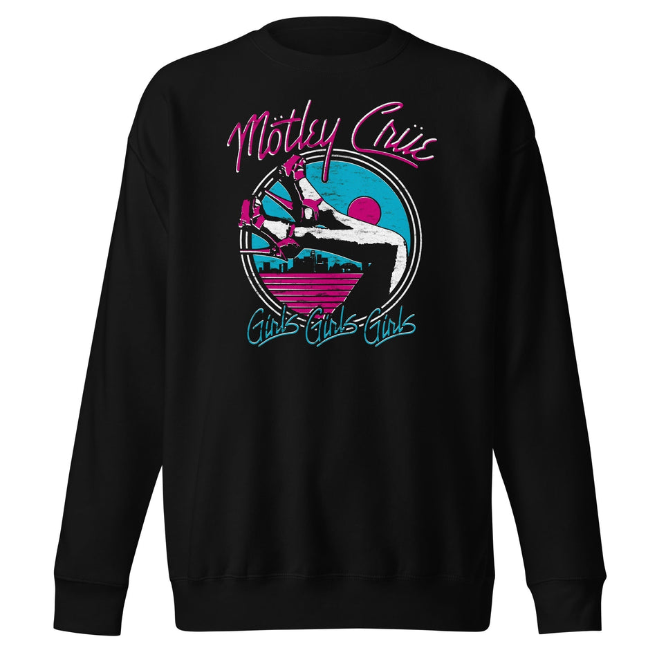 MerchMoment Motley Crue - Miami Girls Sweatshirt Black