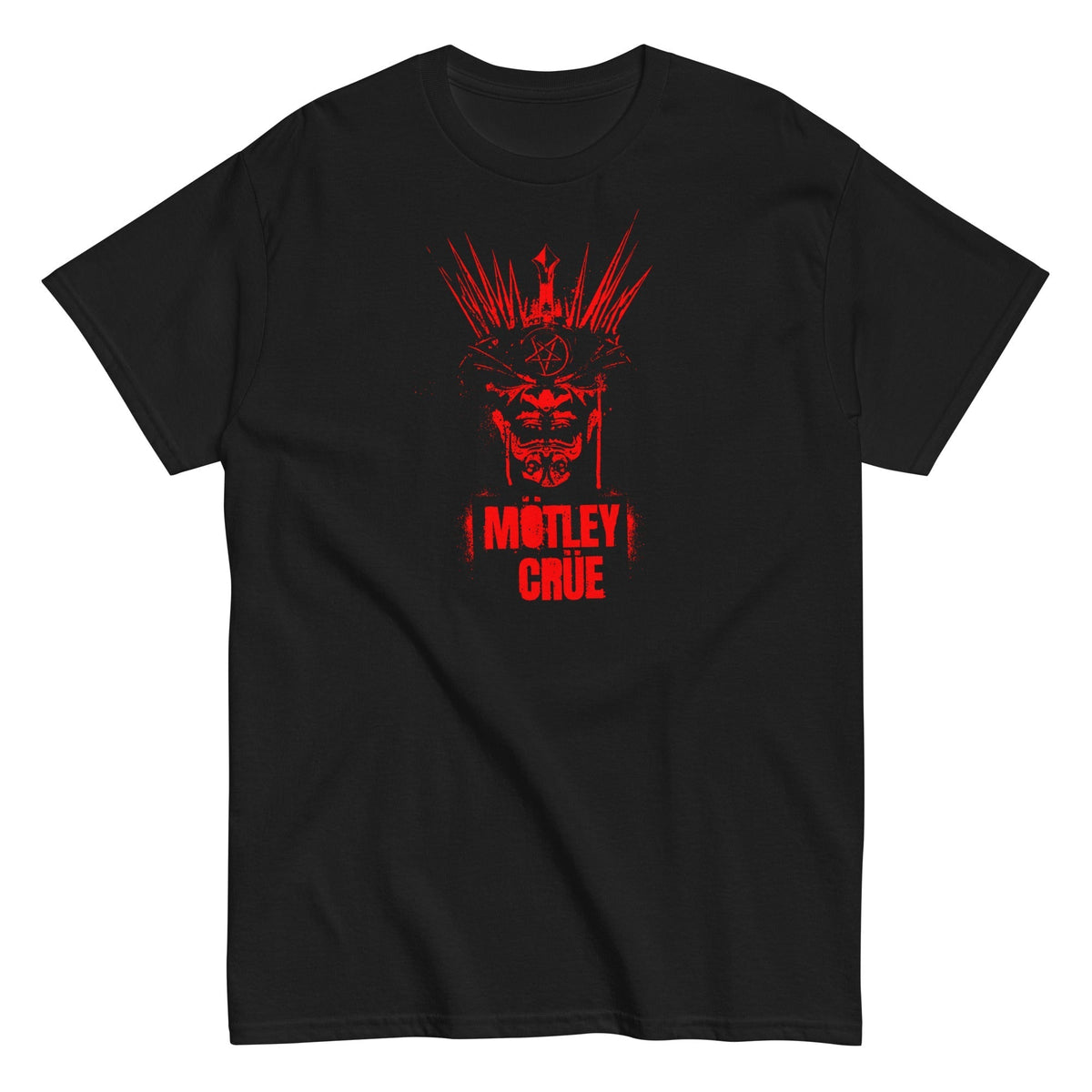 MerchMoment Motley Crue - Mind Blown T-Shirt Black