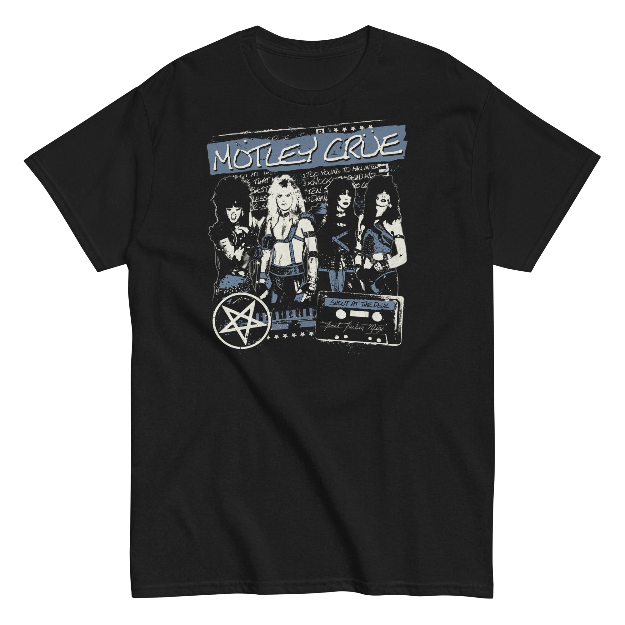 MerchMoment Motley Crue - New York City T-Shirt Black