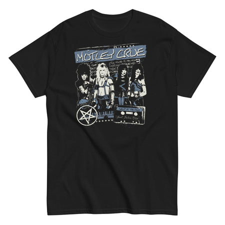 MerchMoment Motley Crue - New York City T-Shirt Black