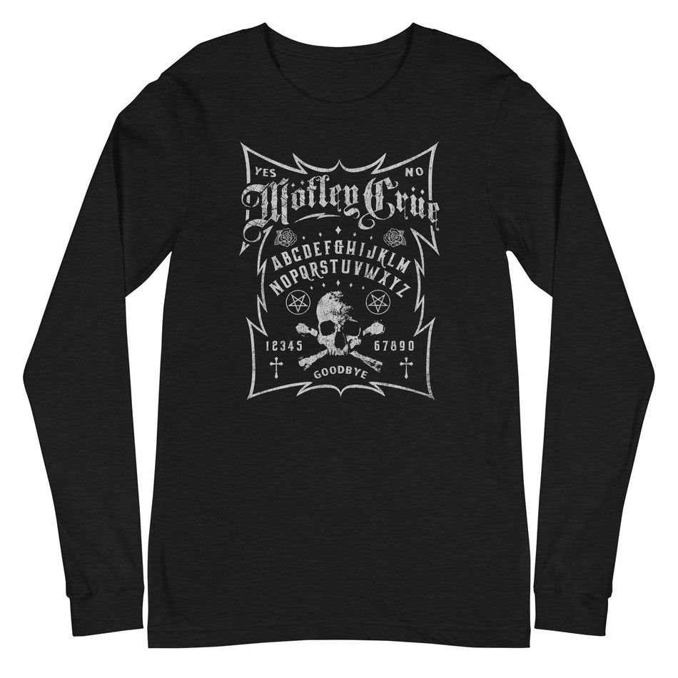 MerchMoment Motley Crue - Ouija Board Long Sleeve T-Shirt Black
