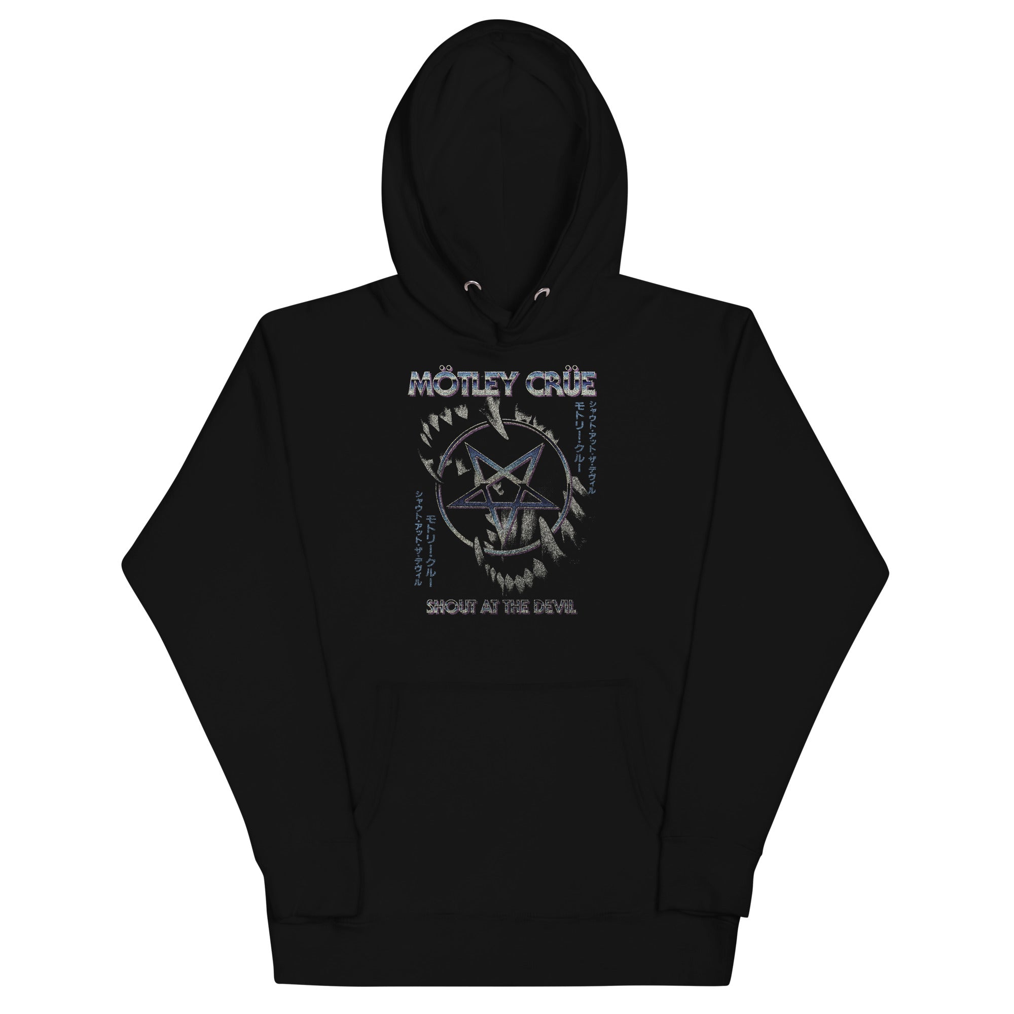 MerchMoment Motley Crue - Pentagram Hoodie Black