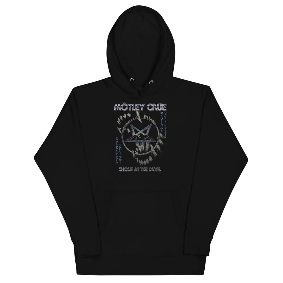MerchMoment Motley Crue - Pentagram Hoodie Black
