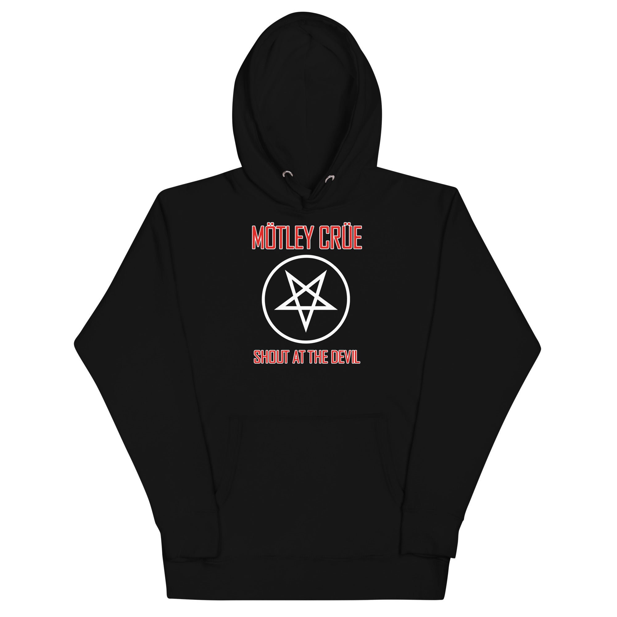 MerchMoment Motley Crue - Pentagram Shout Hoodie Black