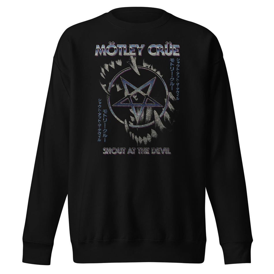 MerchMoment Motley Crue - Pentagram Sweatshirt Black