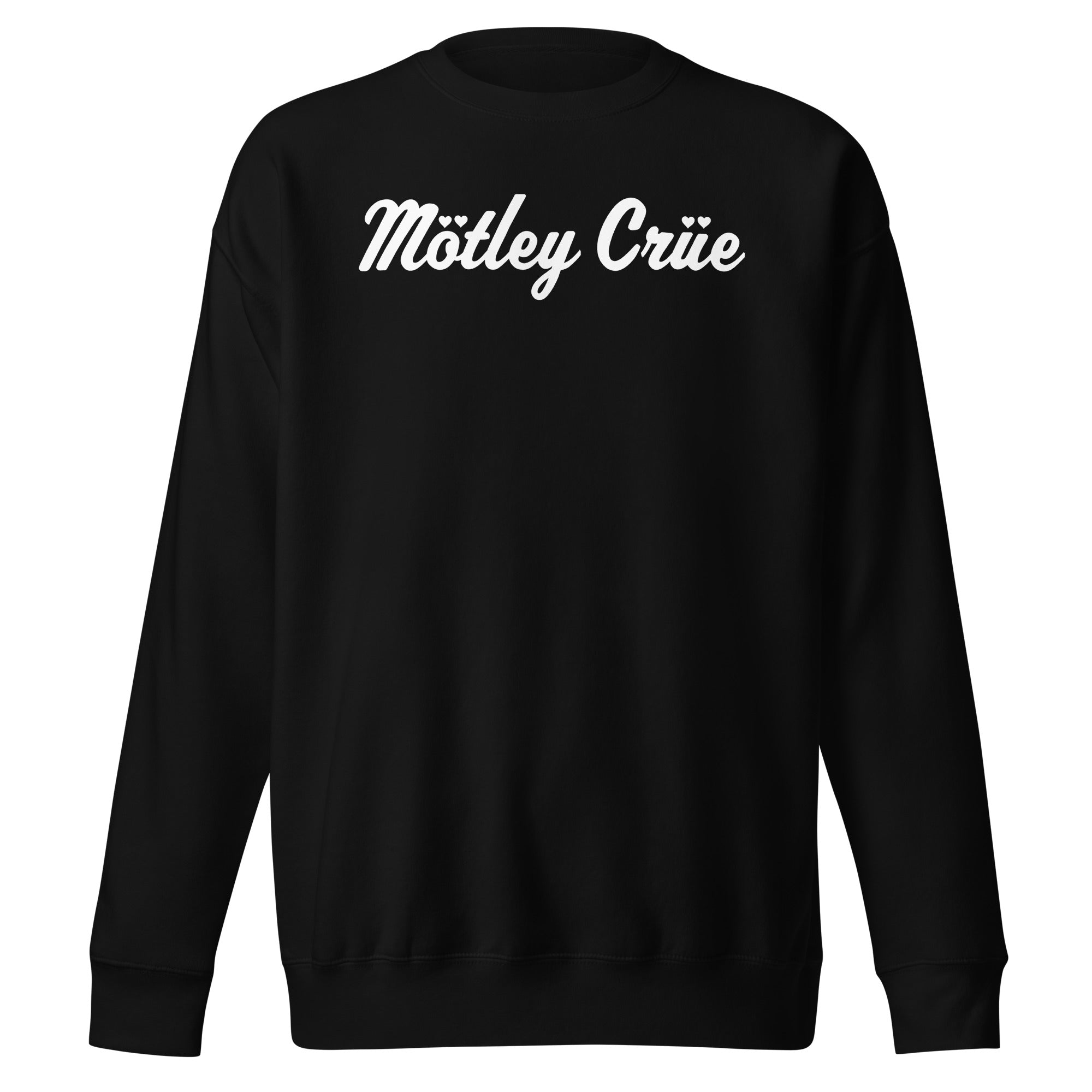 MerchMoment Motley Crue - Script Logo Sweatshirt Black