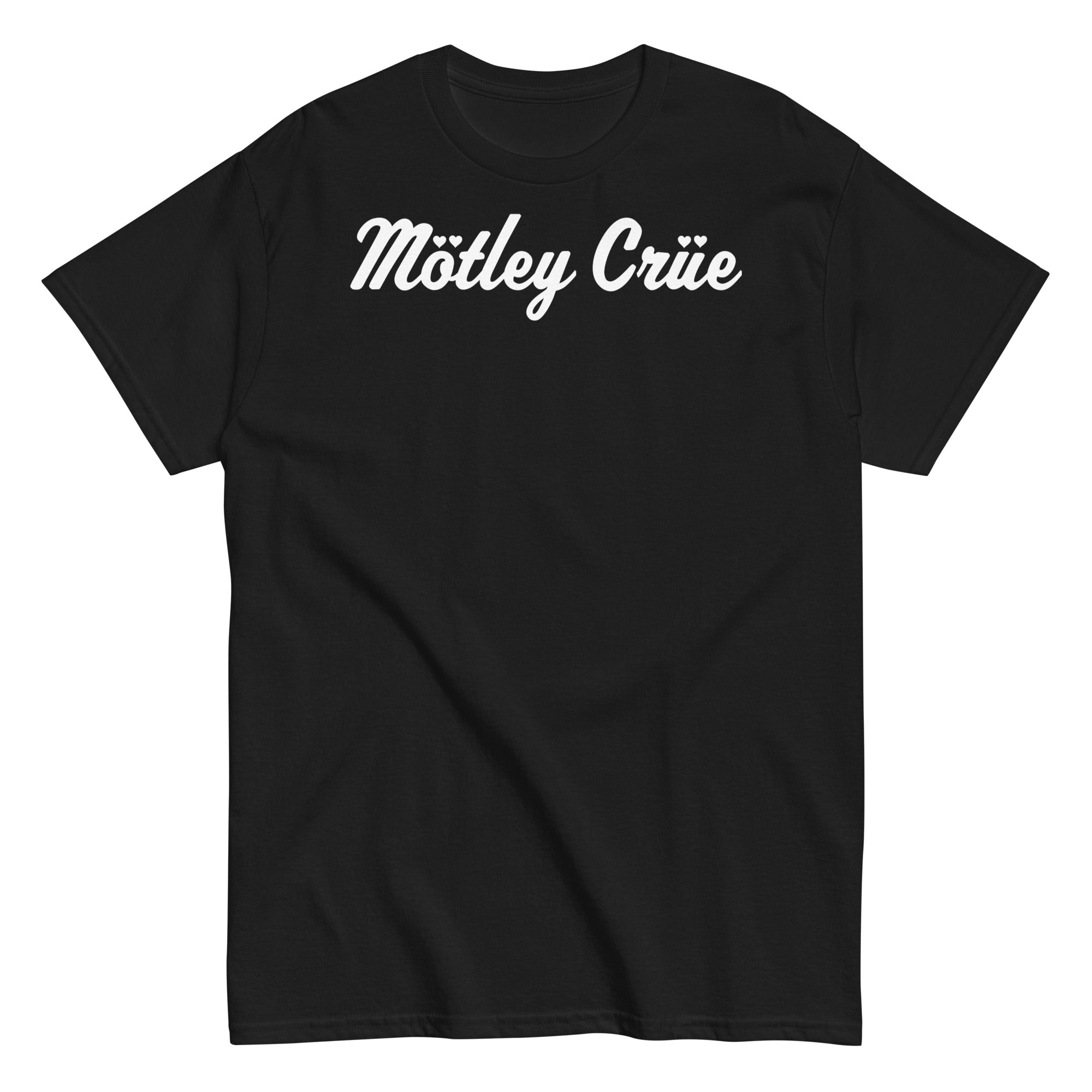 MerchMoment Motley Crue - Script Logo T-Shirt Black