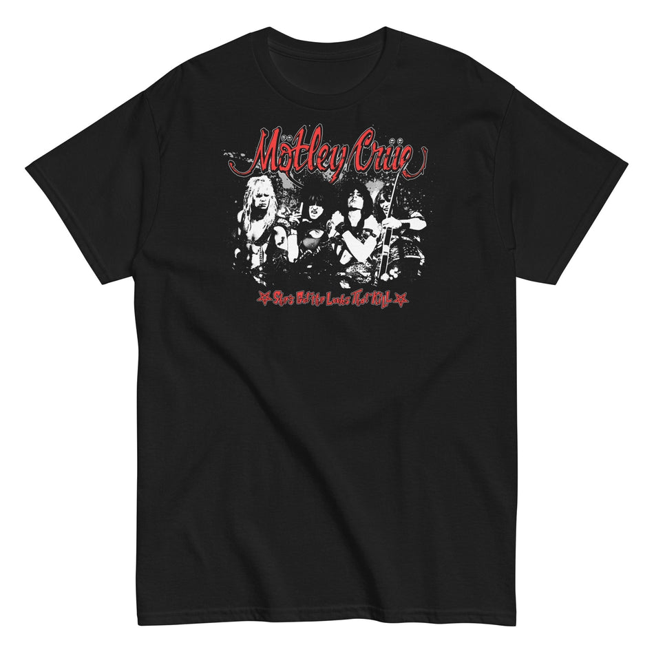 MerchMoment Motley Crue - She's Got the Looks T-Shirt Black