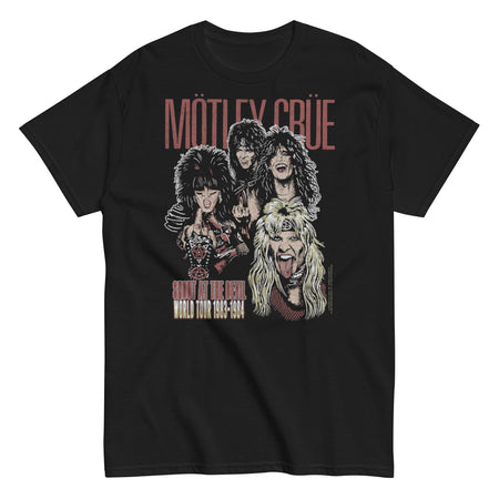 MerchMoment Motley Crue - Shout at the Devil T-Shirt Black