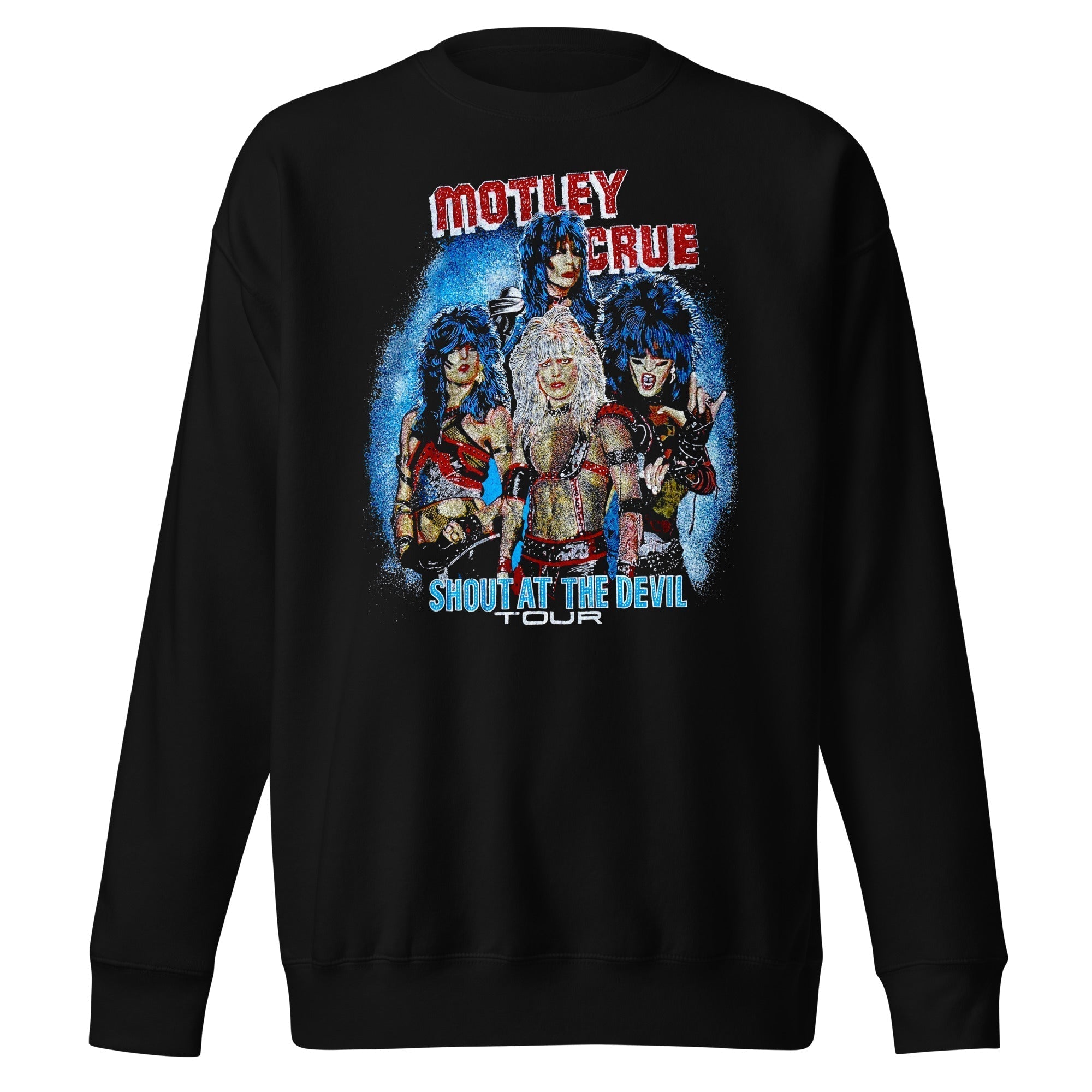 MerchMoment Motley Crue - Shout Tour Sweatshirt Black