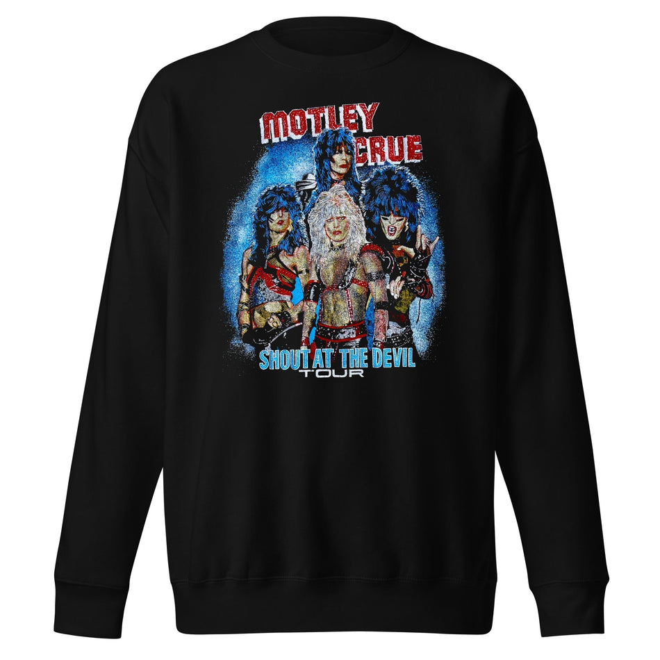 MerchMoment Motley Crue - Shout Tour Sweatshirt Black