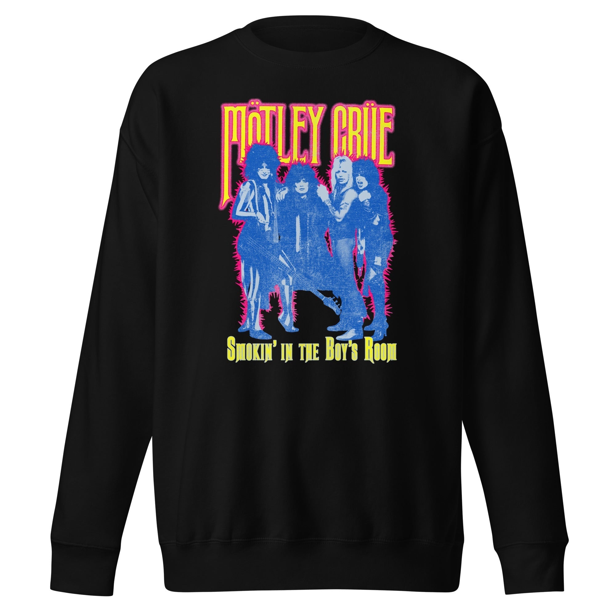 MerchMoment Motley Crue - Smokin' in the Boy's Room Sweatshirt Black
