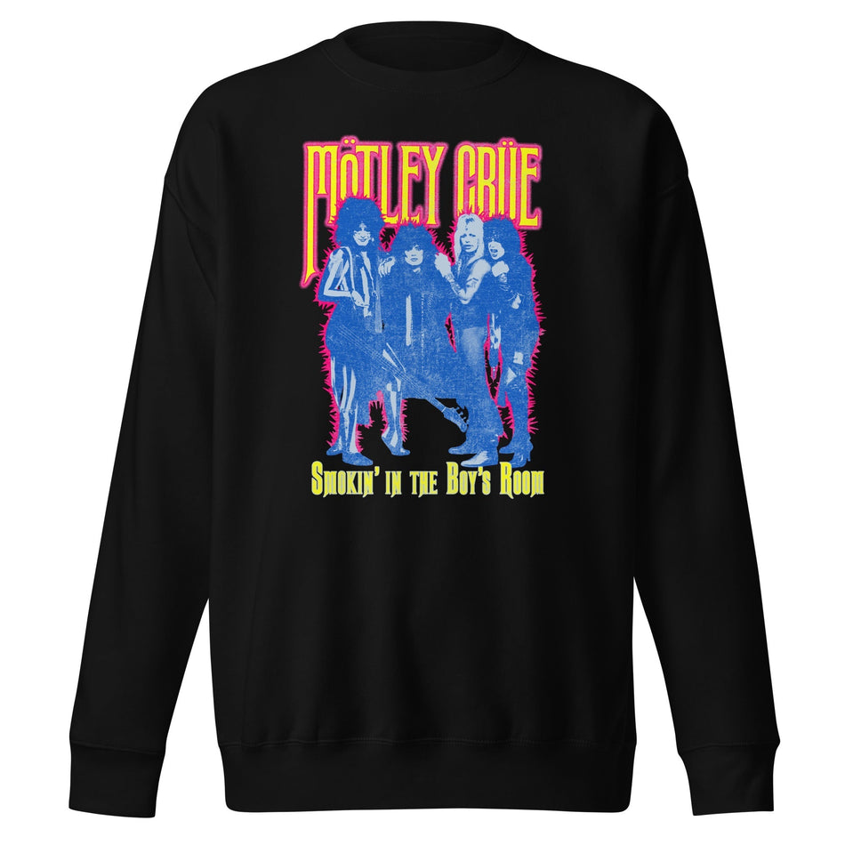 MerchMoment Motley Crue - Smokin' in the Boy's Room Sweatshirt Black