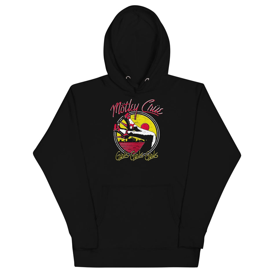 MerchMoment Motley Crue - Sunset Girls Hoodie Black