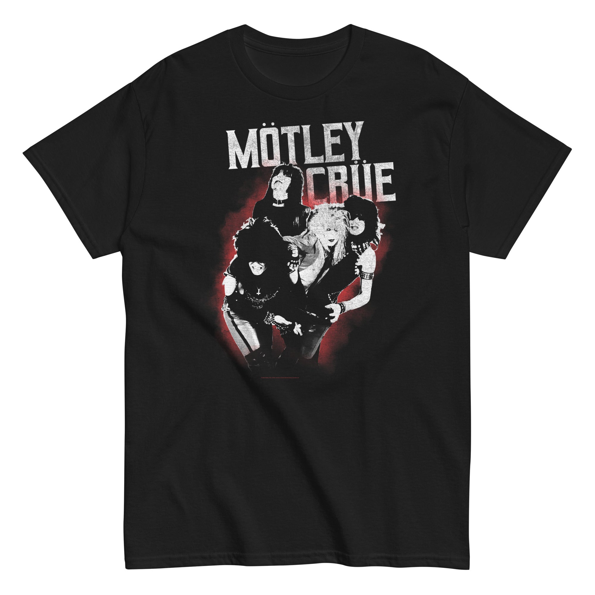 MerchMoment Motley Crue - Tagged T-Shirt Black