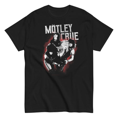 MerchMoment Motley Crue - Tagged T-Shirt Black