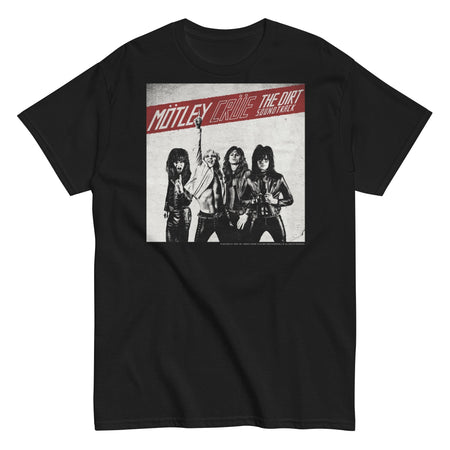 MerchMoment Motley Crue - The Dirt Cover T-Shirt Black