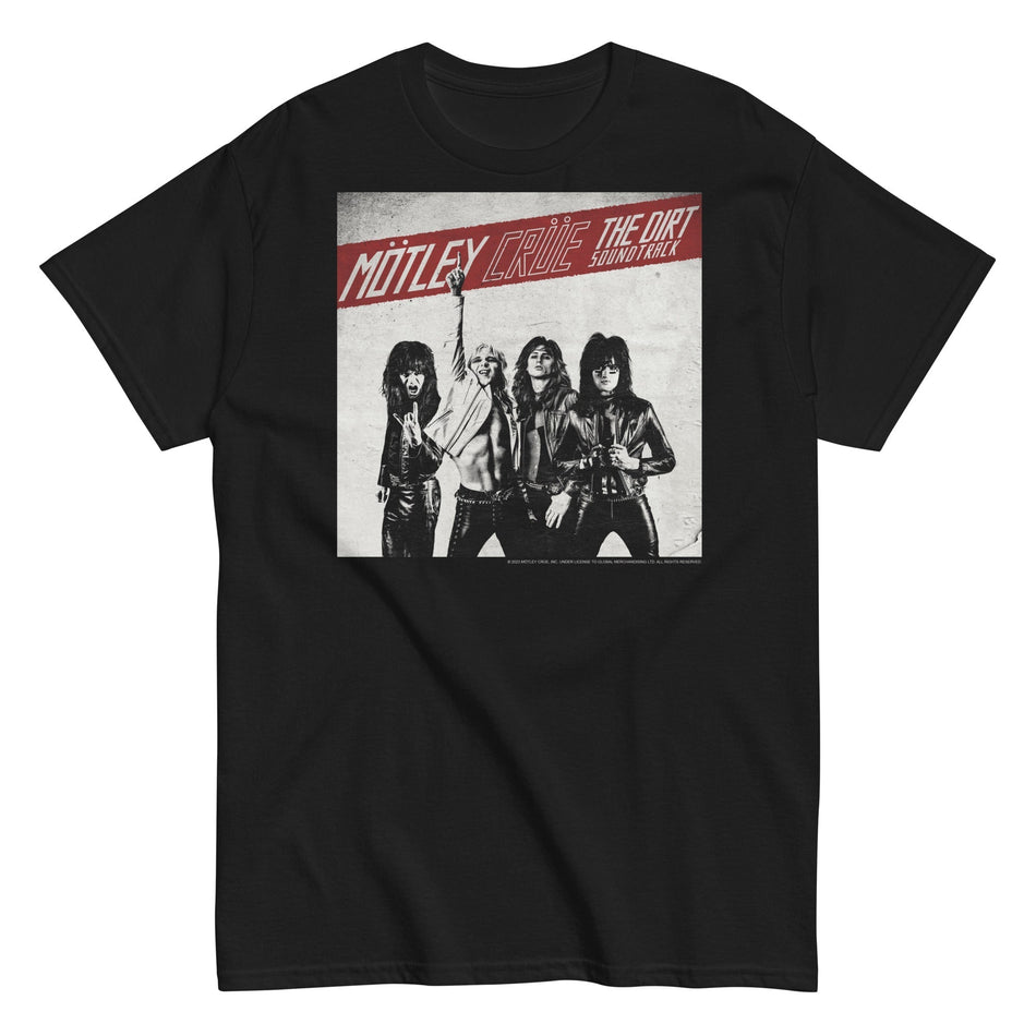 MerchMoment Motley Crue - The Dirt Cover T-Shirt Black