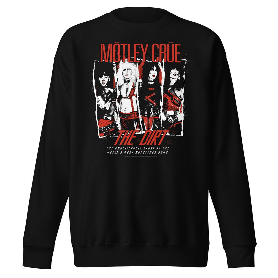 MerchMoment Motley Crue - The Dirt Sweatshirt Black