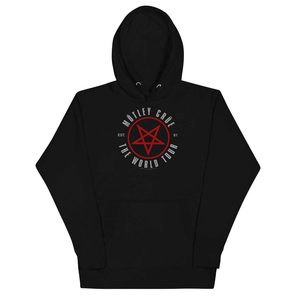 MerchMoment Motley Crue - The World Tour Hoodie Black