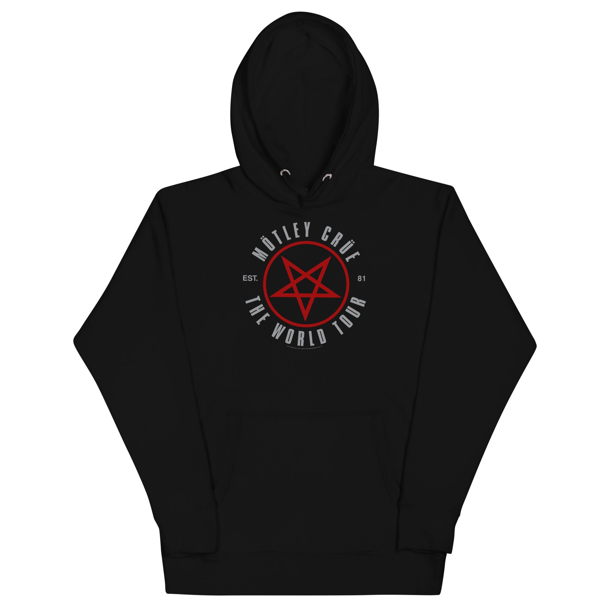MerchMoment Motley Crue - The World Tour Hoodie Black