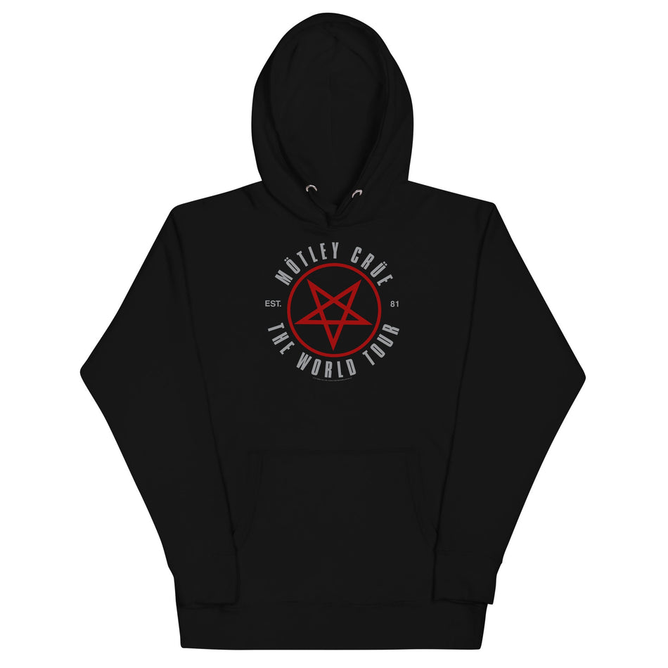 MerchMoment Motley Crue - The World Tour Hoodie Black