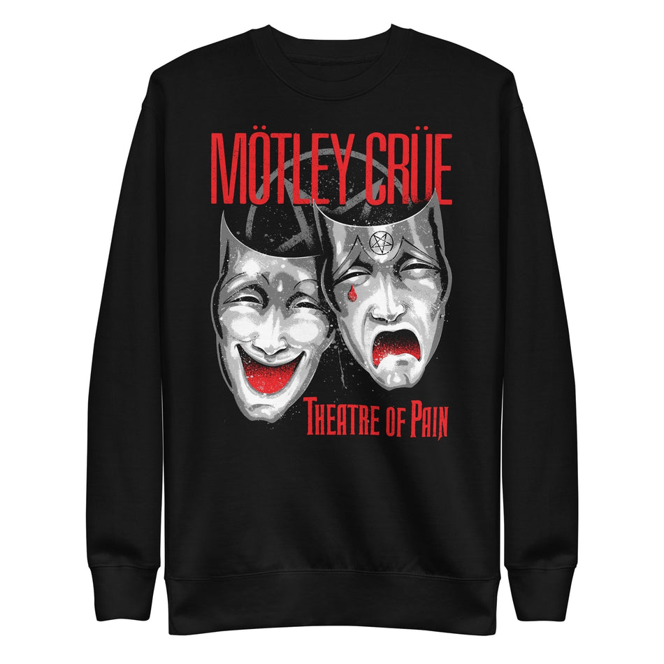 MerchMoment Motley Crue - Theatre of Pain Sweatshirt Black