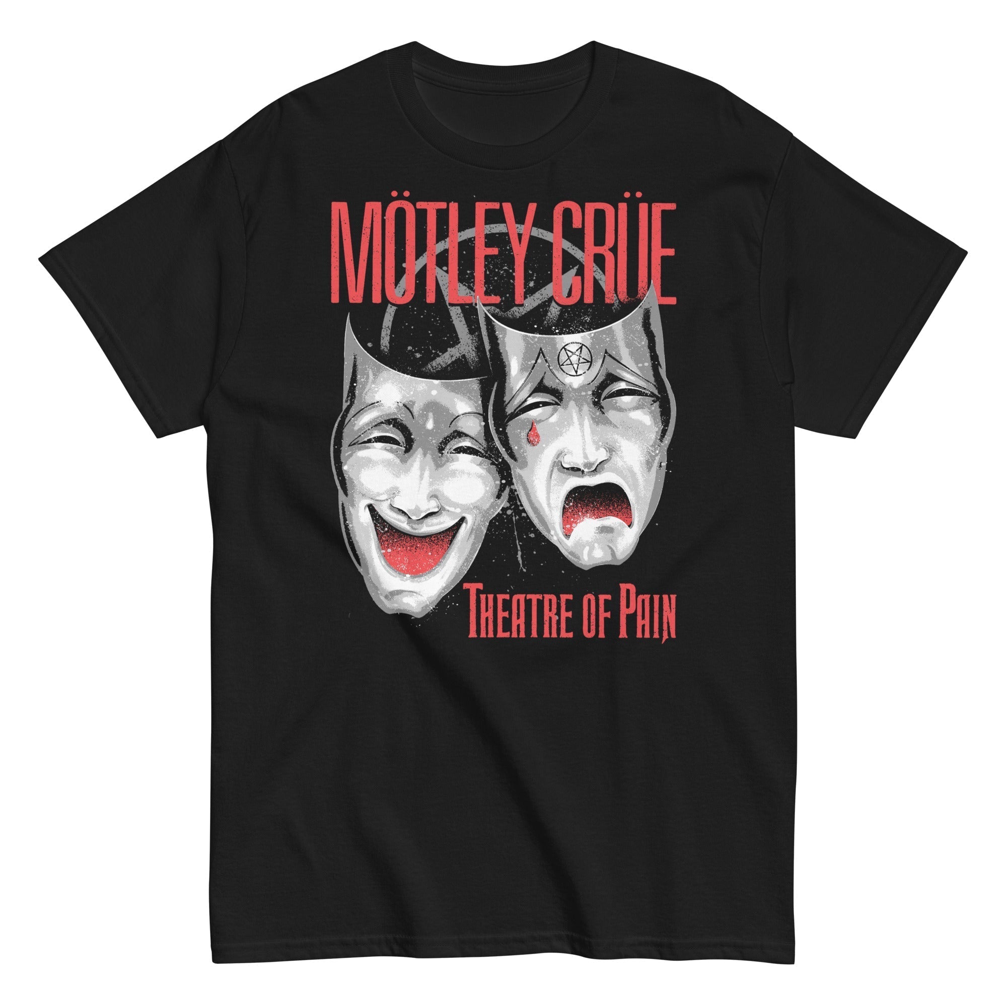 MerchMoment Motley Crue - Theatre of Pain T-Shirt Black