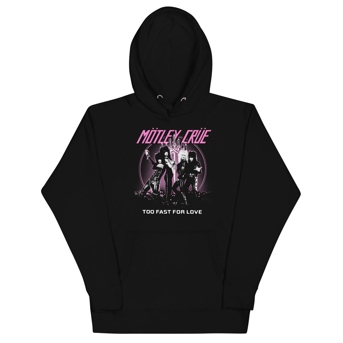 MerchMoment Motley Crue - Too Fast for Love Hoodie Black