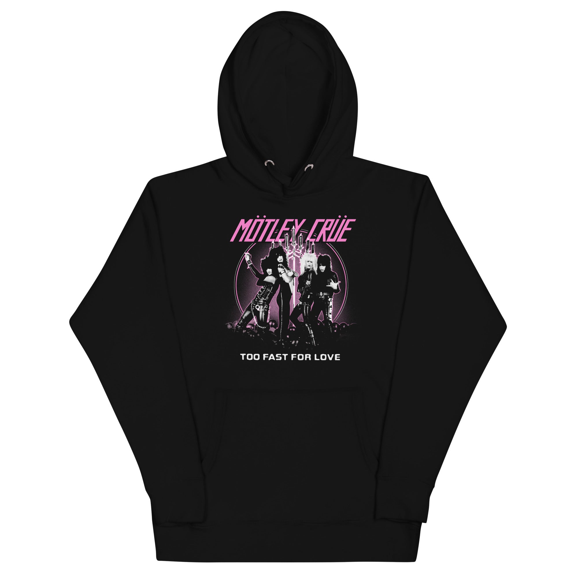 MerchMoment Motley Crue - Too Fast for Love Hoodie Black