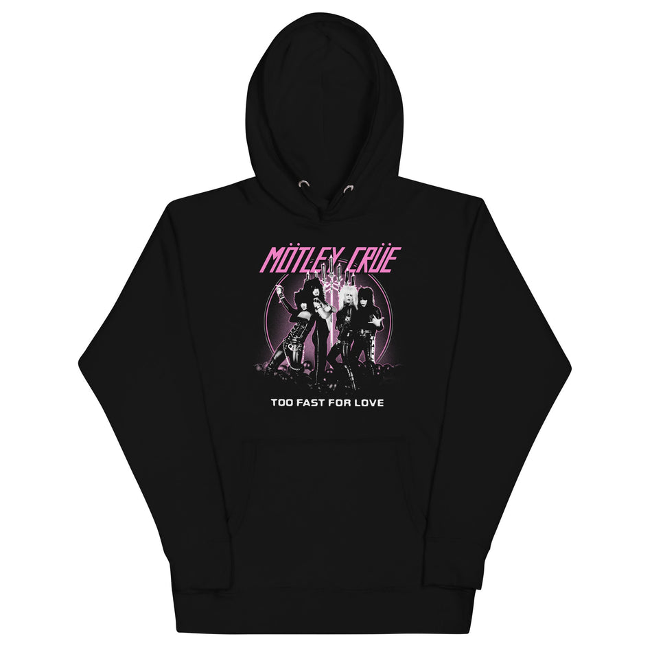 MerchMoment Motley Crue - Too Fast for Love Hoodie Black