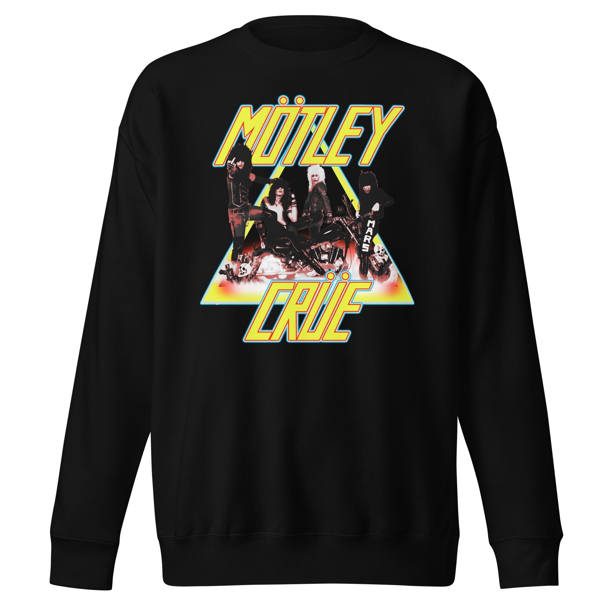 MerchMoment Motley Crue - Triangle Logo Sweatshirt Black
