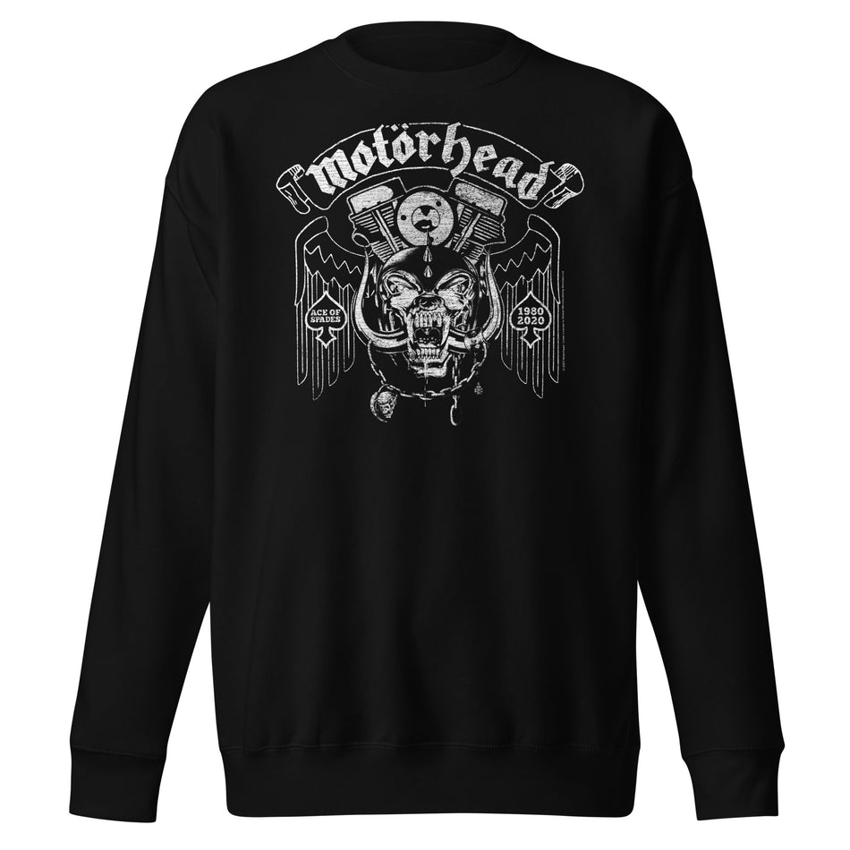 MerchMoment Motorhead - 40 Aces Sweatshirt Black